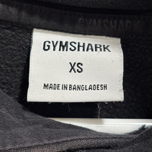 Gymshark Oversized Apollo Black Hoodie, Woman’s XS - Picture 4 of 5